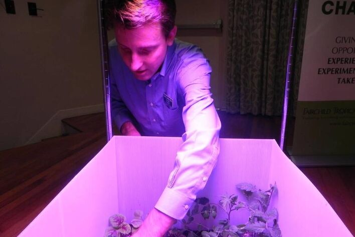 Students are challenged to study edible options for foods grown in outer space