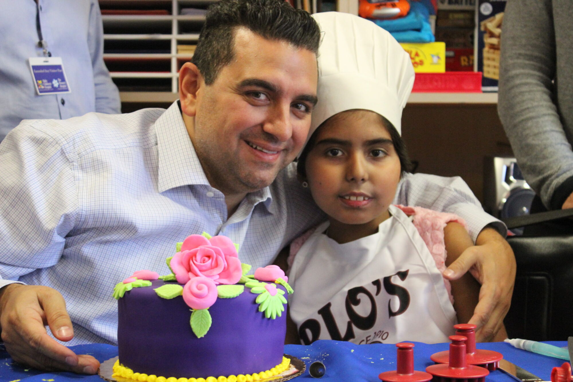 Cake Boss Visits Holtz Children’s Hospital, Grants Wish To 11-Year-Old Girl