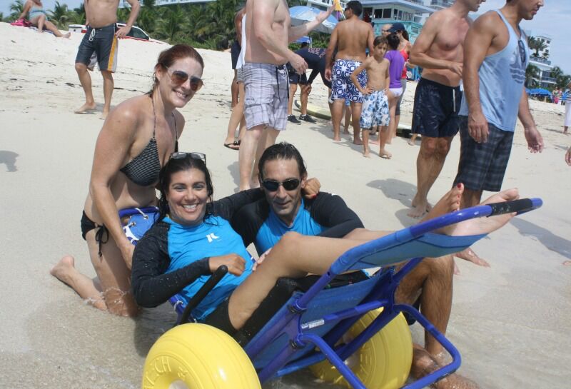 Miami Beach woman enters contest to build a beach for disabled visitors