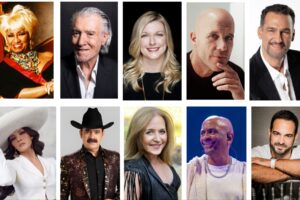 A grid of ten portrait photos of the 2026 La Musa Awards honourees